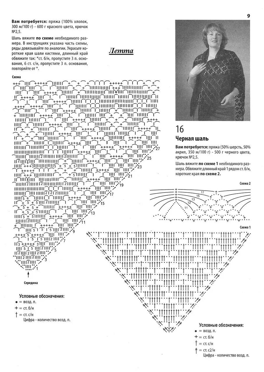 Подробное описание схемы вязание шали крючком Российский Сервис Онлайн-Дневников Вязанная крючком шаль, Связанные крючком шарф