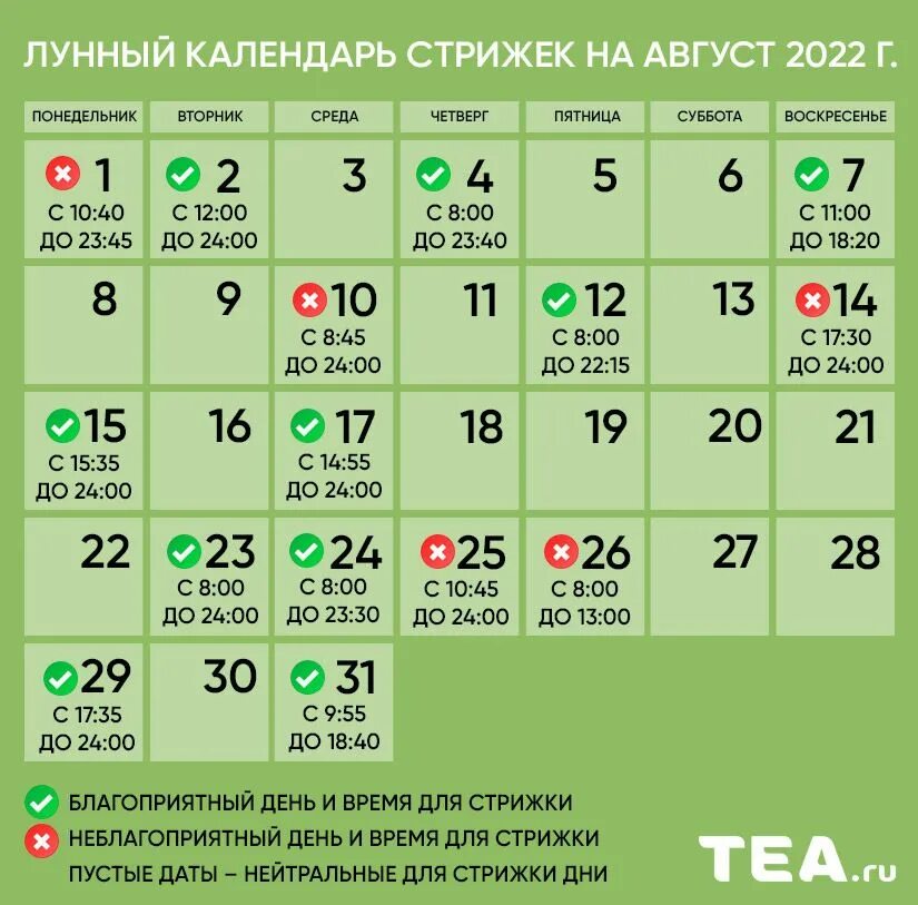 Подробный лунный календарь стрижек на октябрь 2024 Астролог составила лунный календарь стрижек на лето и рассказала, как именно Лун