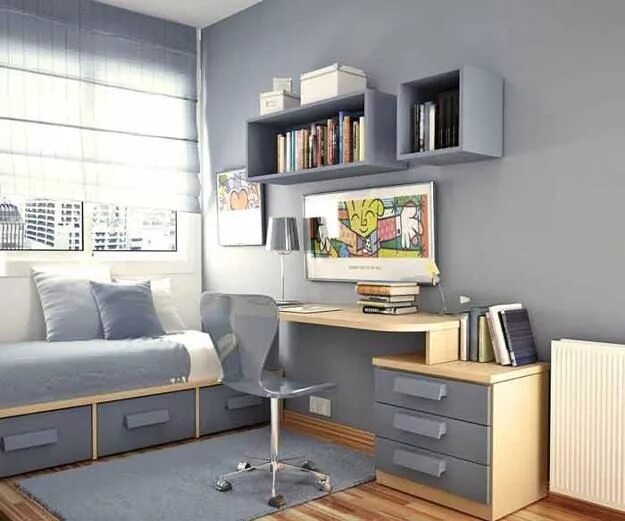 Подростковая комната фото 15 Ergonomic Kids Room Design and Decorating Ideas Boy bedroom design, Modern ki