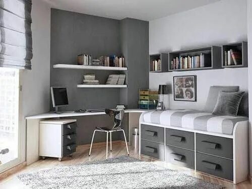 Подростковая комната фото Mid-sleeper bed, teen boy.. uncool vs practical in a small space? Boy bedroom de