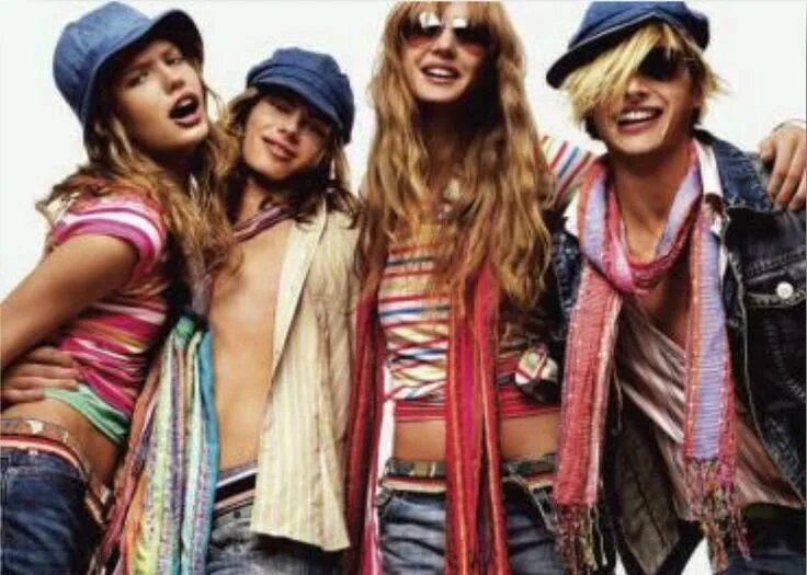 Подростковая мода фото Early 2000's summer style