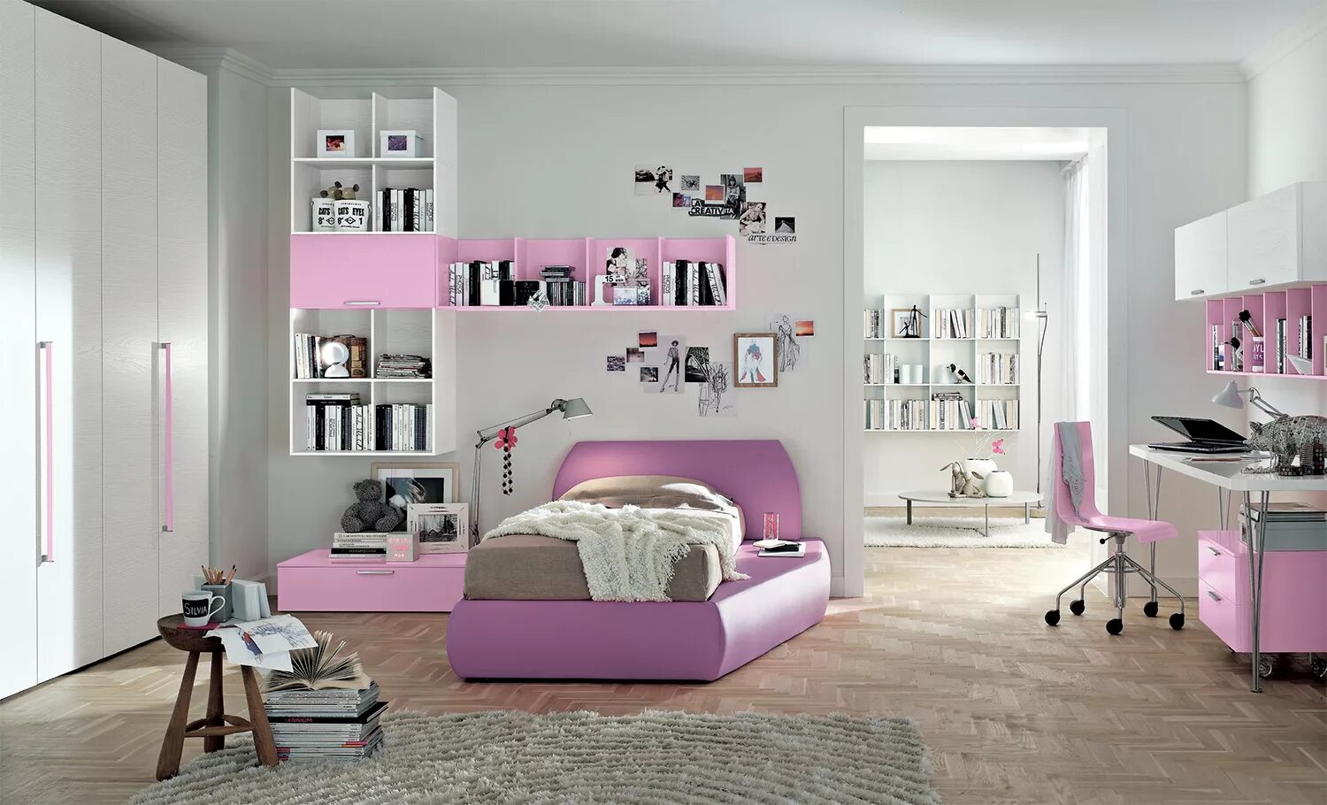 Pin by ✨ KATERINA ✨ on Дизайн интерьера Bedroom ideas for teen girls small, Teen