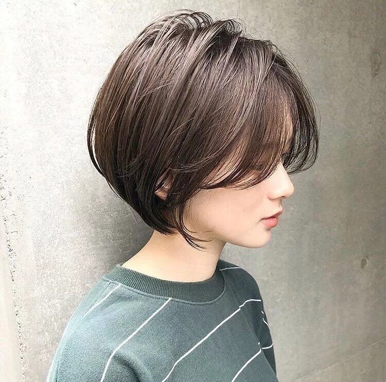 Подростковые прически на короткие волосы 2,058 Me gusta, 1 comentarios - ヘ ア カ タ ロ グ LALA (@lala hair) en Instagram: &quo