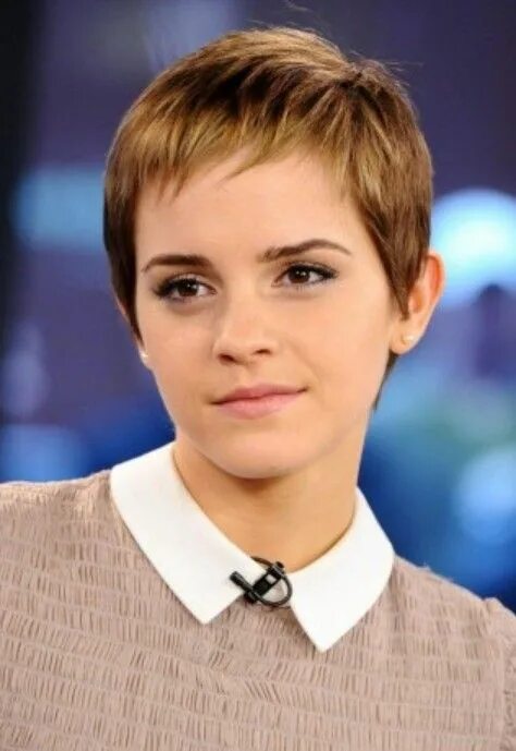 Подростковые прически на короткие волосы Emma Watson Short Hairstyle: Blonde Hair - Pretty Designs Emma watson hair, Emma