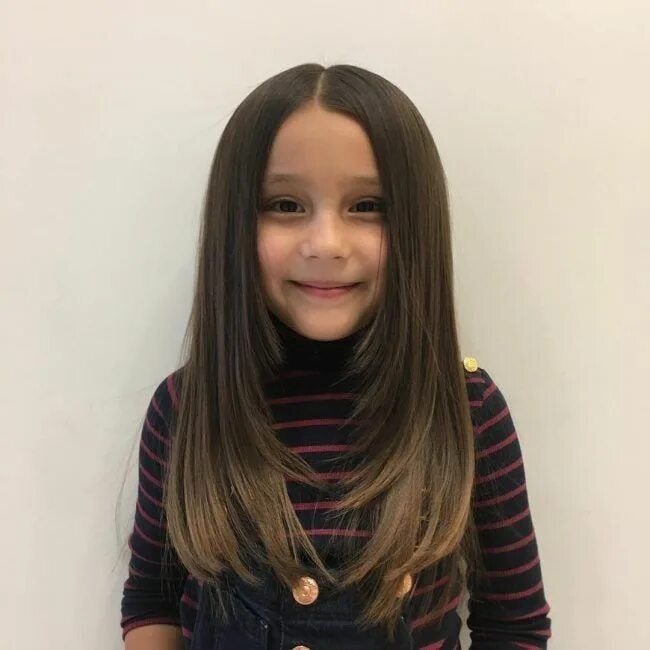 Подростковые стрижки для девочек на длинные 11 Attractive Layered Haircuts for Little Girls to Try with Pride Стрижки для дл