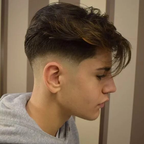 Подростковые стрижки фото DEGRADÊ MASCULINO: 21 ideias ANIMAIS de Cortes de Cabelo com Fade Cabelo masculi