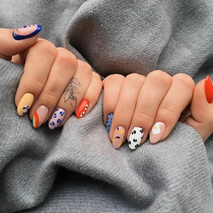 Подростковый дизайн ногтей Pin en Nail Art Ecemella