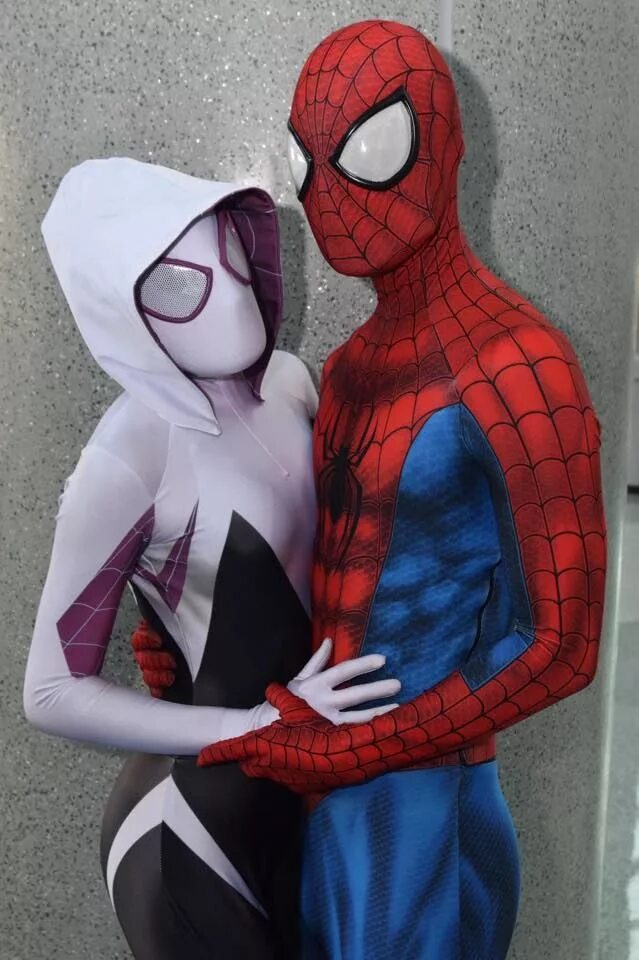 Подруга человека паука фото Character: Spider-Gwen (Gwen Stacy) & Spider-Man / From: MARVEL Comics 'Edge of 