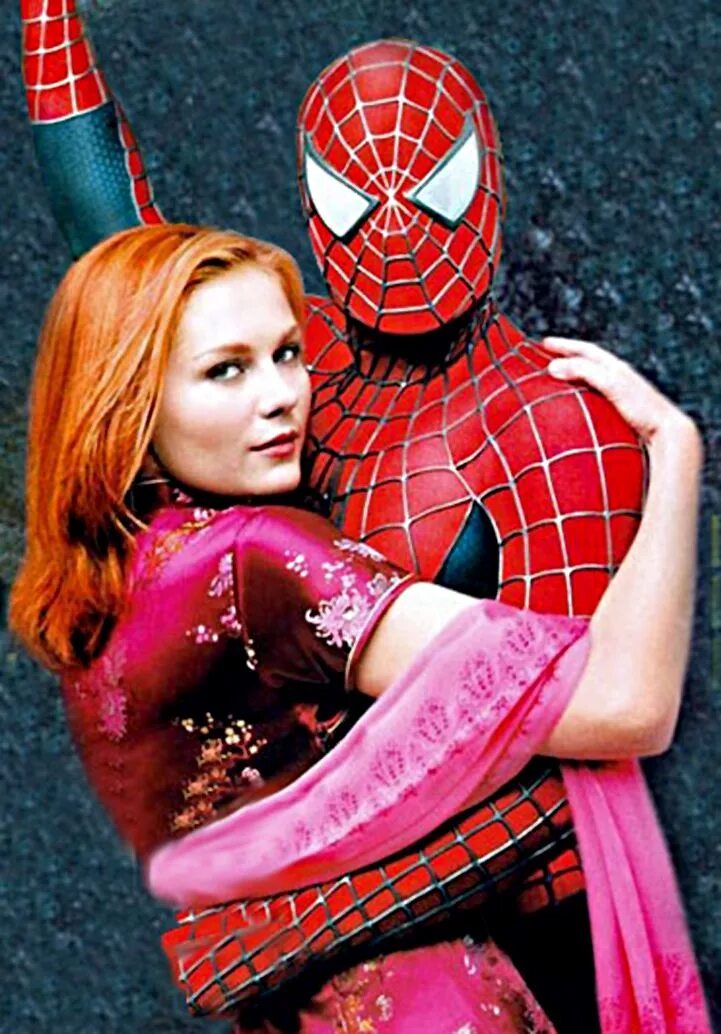 Подруга человека паука фото Spiderman and kirsten. Spiderman, Spiderman movie, Spiderman sam raimi