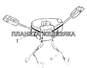 Подрулевой переключатель камаз схема подключения 53215-3709002 Установка подрулевого переключателя КамАЗ-43253 (Часть-2)