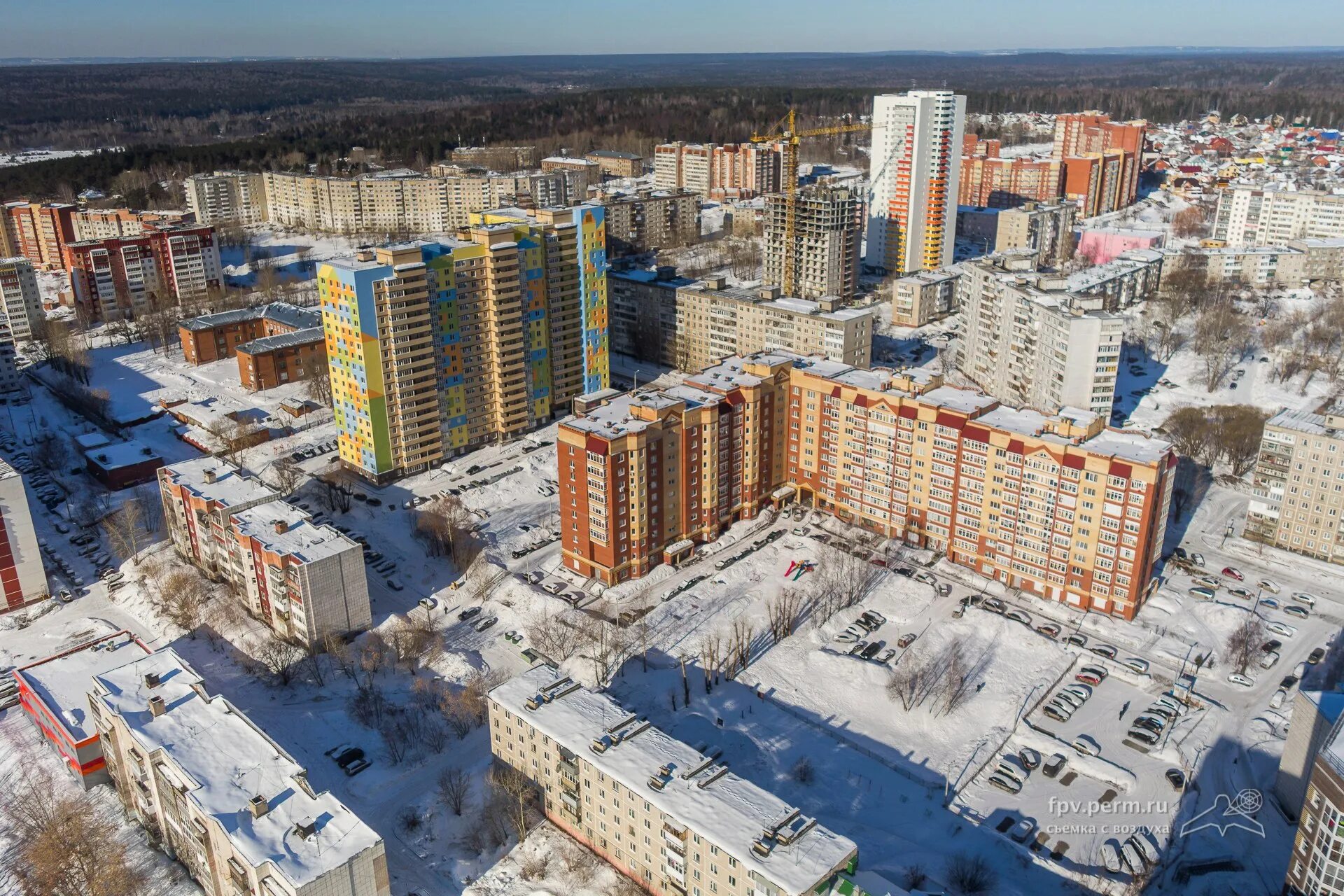 Подстанция гайва пермь микрорайон гайва фото Здания 20+ этажей в Перми Page 354 SkyscraperCity Forum