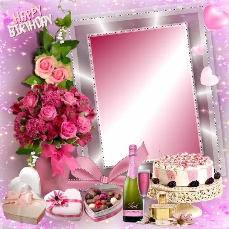 Подставить фото с днем рождения happy birthday #Sesta #birthdays Happy birthday frame, Happy birthday pictures, 