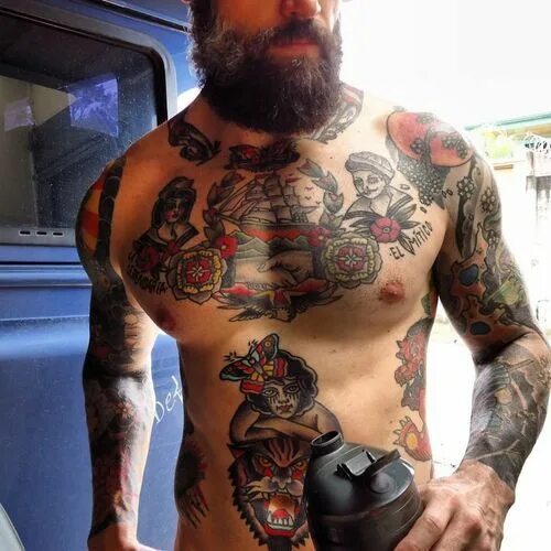 Подставить тату на фото Tumblr Cool chest tattoos, Chest tattoo men, Tattoos