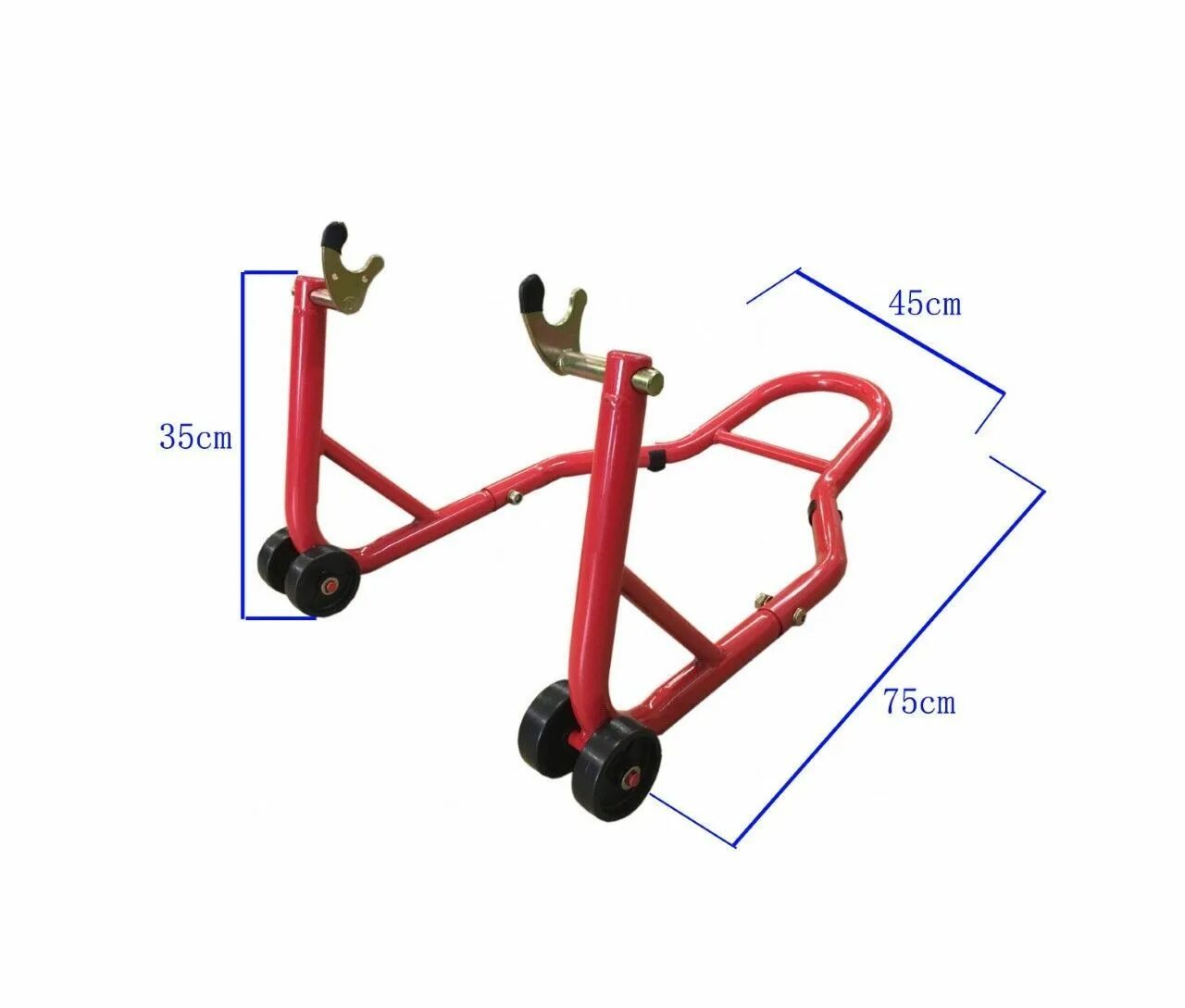 Подставка для мотоцикла своими руками чертежи Red Universal Rear Standard Fork Motorcycle Motorbike Bike Paddock Stand Lift Bi