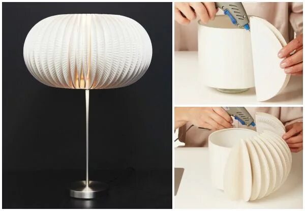 Подставка для светильника своими руками DIY Beautiful Paper Plate Lamp Tutorial Antique lamp shades, Lamp, Painting lamp