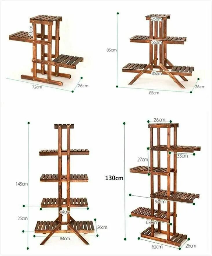 Подставка для цветом своими руками чертежи Plant shelves, Wooden plant stands, House plants decor