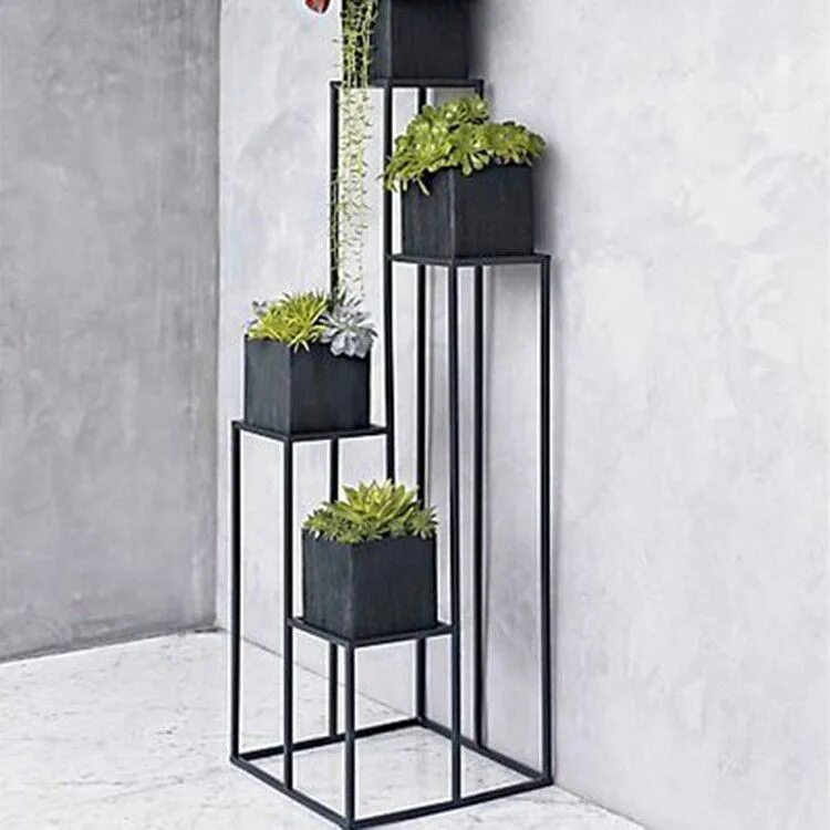 Подставка для цветов в стиле лофт Pin by Elena S on дизайн интерьера Flower stands, Modern plant stand, Diy plant 