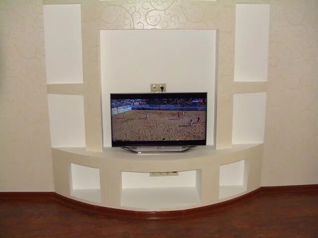 Подставка для телевизора из гипсокартона фото телевизор гипсокартон Entertainment unit, Furniture, Home