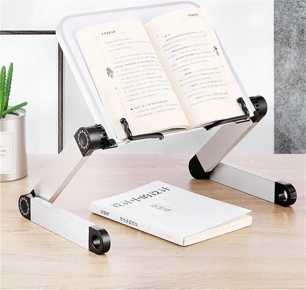 Подставки для книг фото Book Stand For Reading Notebook Textbook Cookbook Recipe Magazine Laptop Tablet 