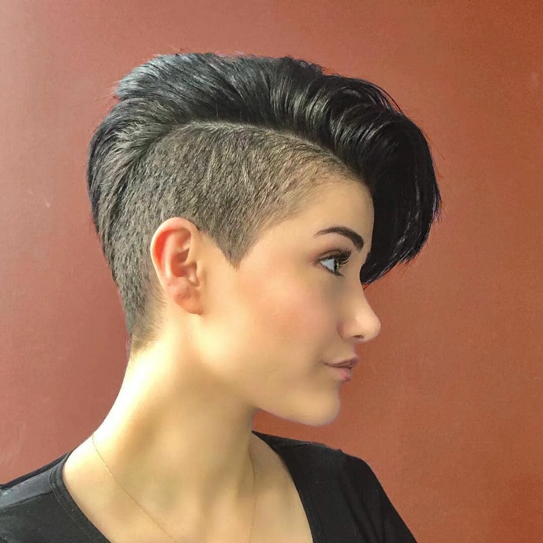 Подстричь короткую прическу 40 Stunning Short Hairstyles of the Week 13 of 2019 Shaved side haircut, Shaved 