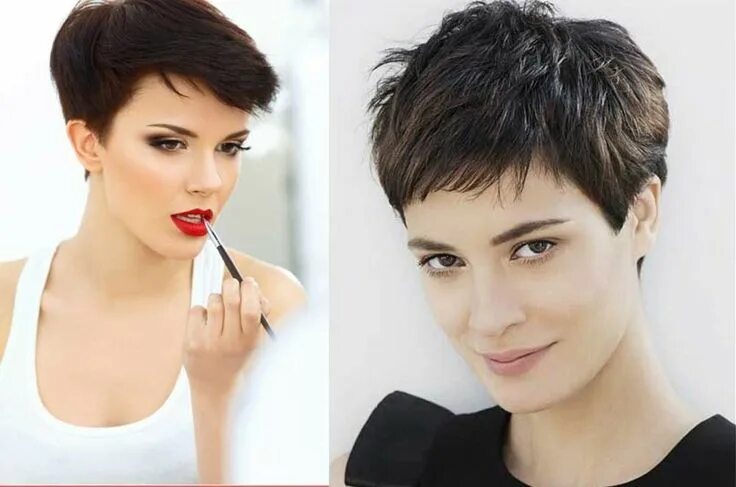 Подстричь короткую стрижку женскую Pin on Womens Haircuts 2018