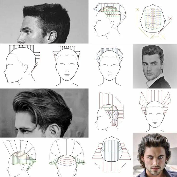 Подстричь мужскую стрижку модельную ShapeME Real Men Haircuts Hair cut guide, Hair cutting techniques, Hair techniqu