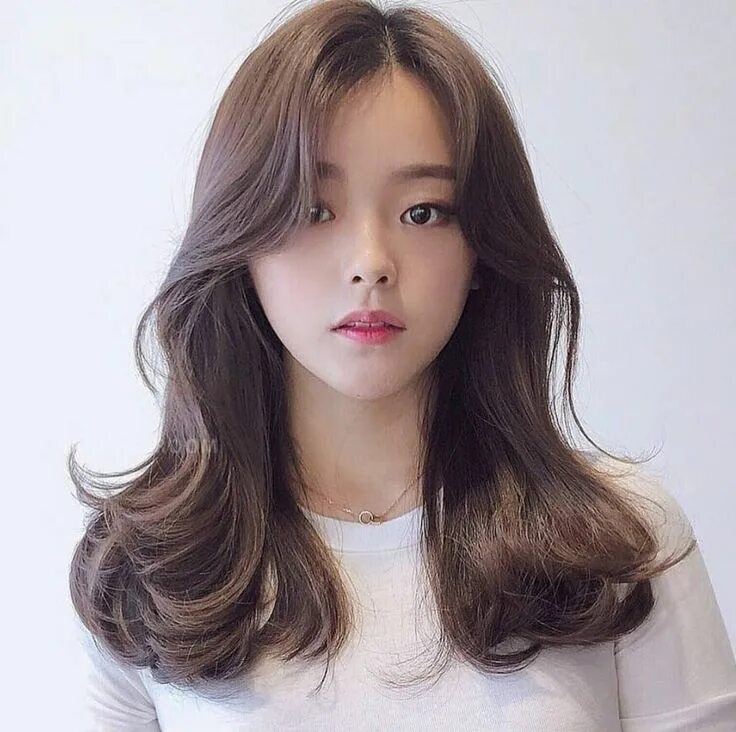 Подстричь прическу на длинные волосы корейские THE hottest long side Korean bangs in 2019 - TOP BEAUTY LIFESTYLES Long hair sty