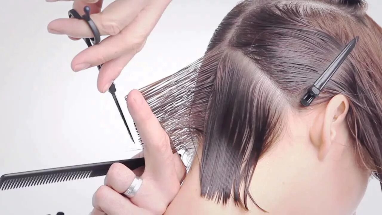 Подстричь женская стрижка Headmasters Classics Collection: Bevel Bob - YouTube