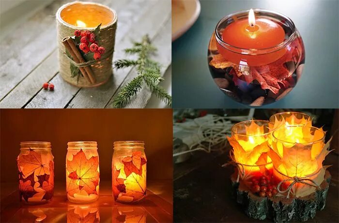 Подсвечник своими руками в домашних Подсвечник из банки своими руками, фото 1 Candle jars, Jar, Candles