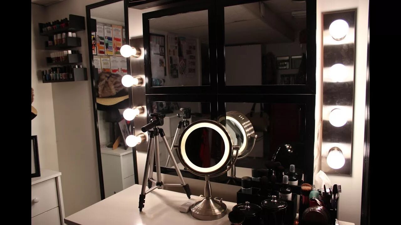 Подсветка для макияжа 5 Step Vanity Lighting Tutorial - YouTube