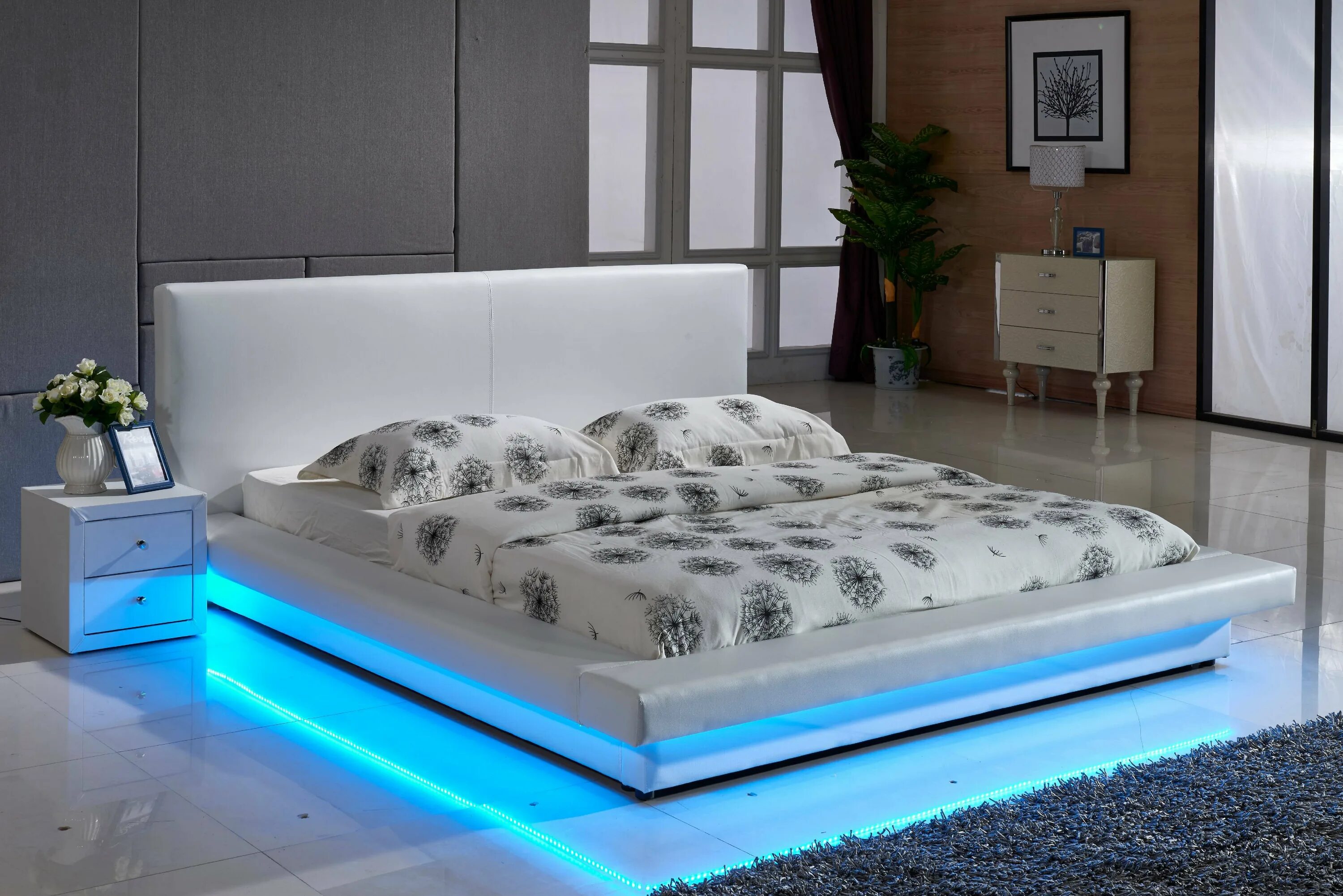 Подсветка кровати фото Bed lighting - найдено 88 фото