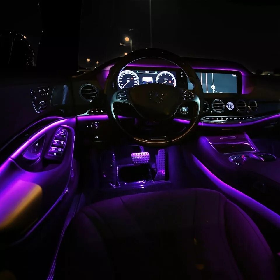 Подсветка салона фото Ambient light или пакет светотехники на Infiniti FX - Infiniti FX (1G), 4,5 л, 2