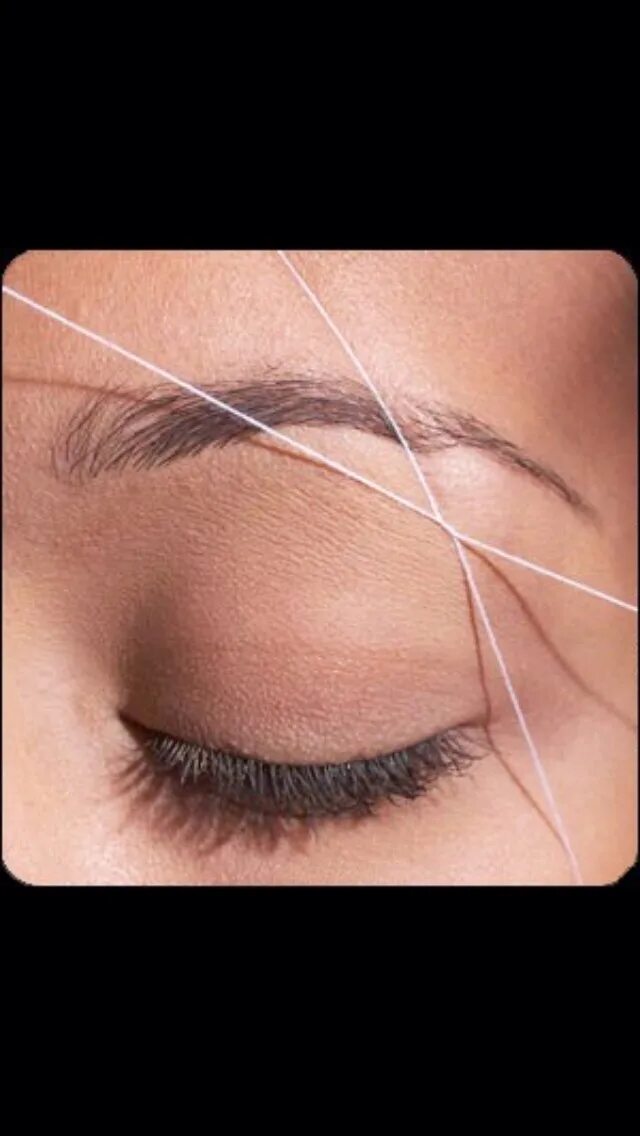 Подтяжка бровей нитью фото Get perfect eyebrows - Musely