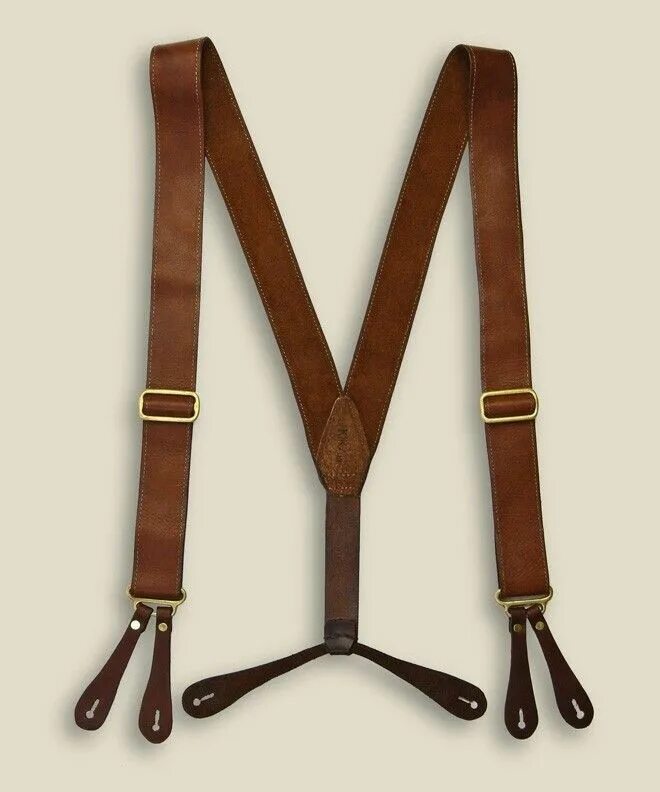 Подтяжки портупея мужские выкройка Braces/Suspenders worn before belts very comfortable and worn casual Leather sus