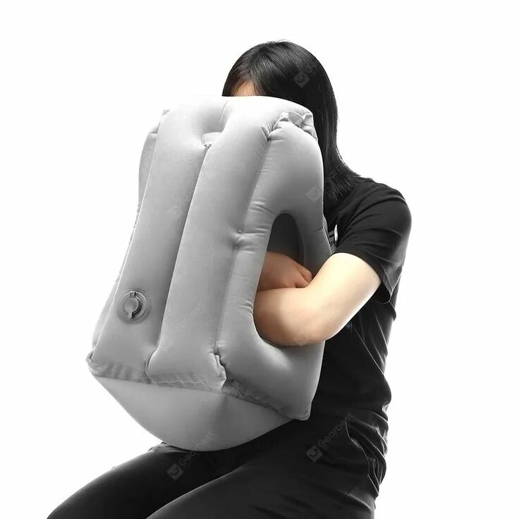 Подушка для самолета фото Inflatable Frontal Travel Pillow Travel pillow airplane, Pillows, Pillow sale