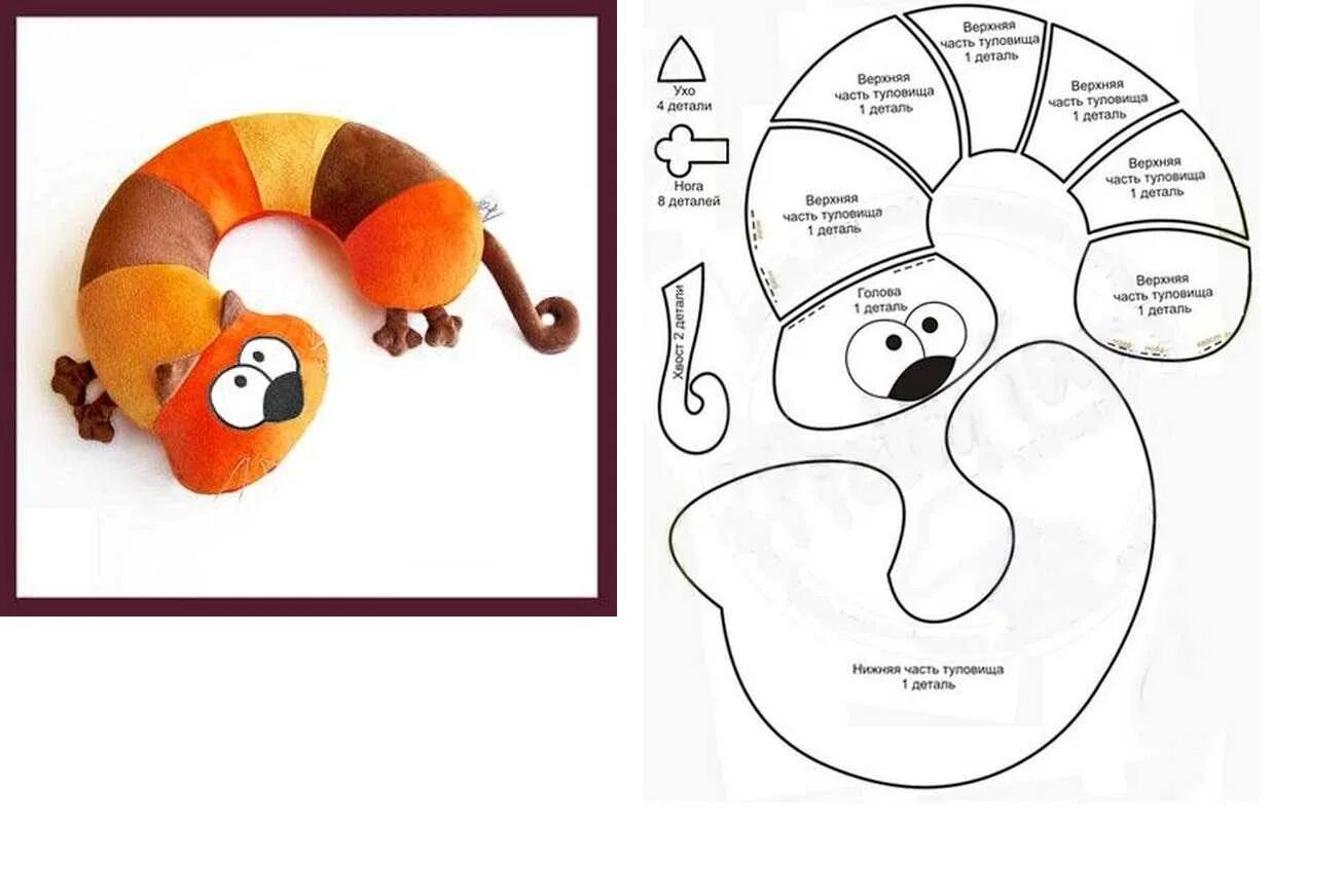 Подушка игрушка сшить выкройки Сшить подушку-игрушку своими руками: выкройка, схемы и описание