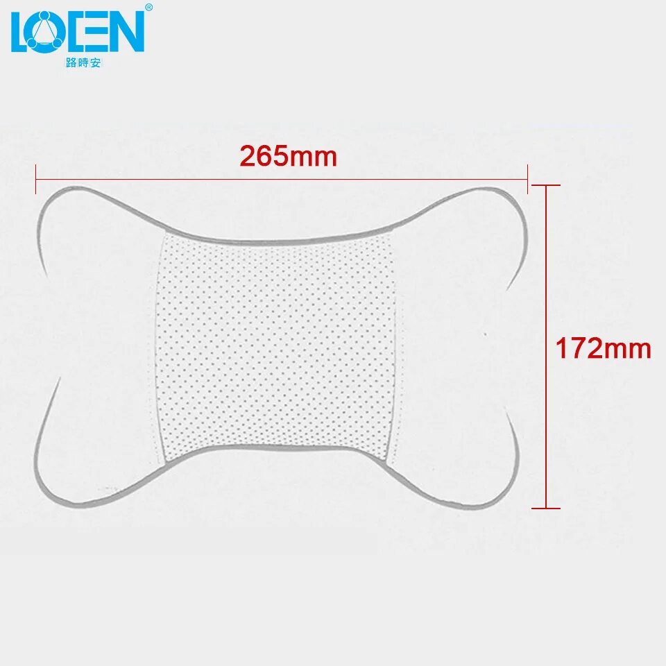 Подушка косточка выкройка LOEN 1PC Mini PU Leather Universal Car Headrest Support Neck Pillow Black/Beige/