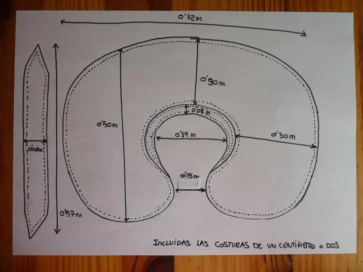 Подушка на шею своими руками выкройки Las Cositas de Marga: CÓMO HACER UN COJÍN DE LACTANCIA PASO A PASO. Baby crafts 