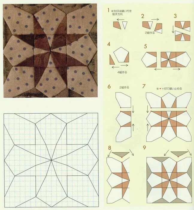 Подушка пэчворк своими руками схемы японский пэчворк схемы: 13 тыс изображений найдено в Яндекс.Картинках Японские о