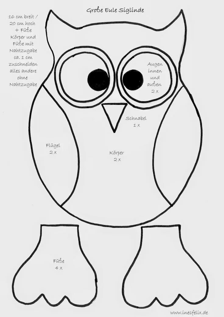 Подушка сова своими руками выкройка Owl sewing, Owl sewing patterns, Owl patterns