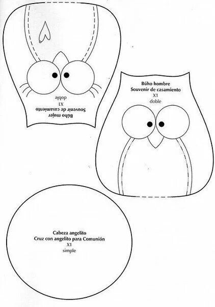 Подушка совушка своими руками с выкройкой E ssswbaqaq.jpg Sewing projects, Owl crafts, Owl patterns