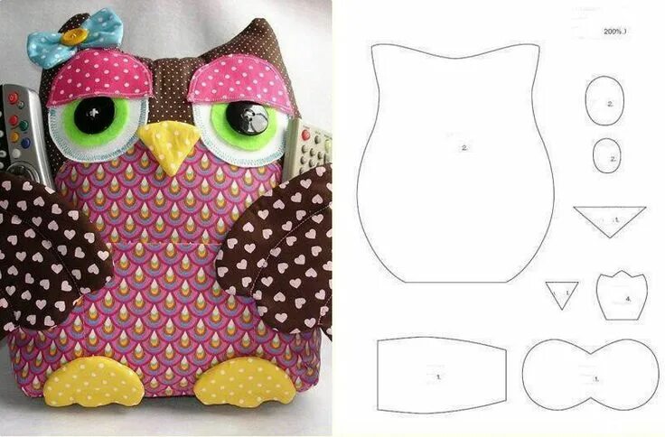 Подушка совушка своими руками с выкройкой Owl pattern Owl sewing patterns, Sewing projects, Sewing crafts