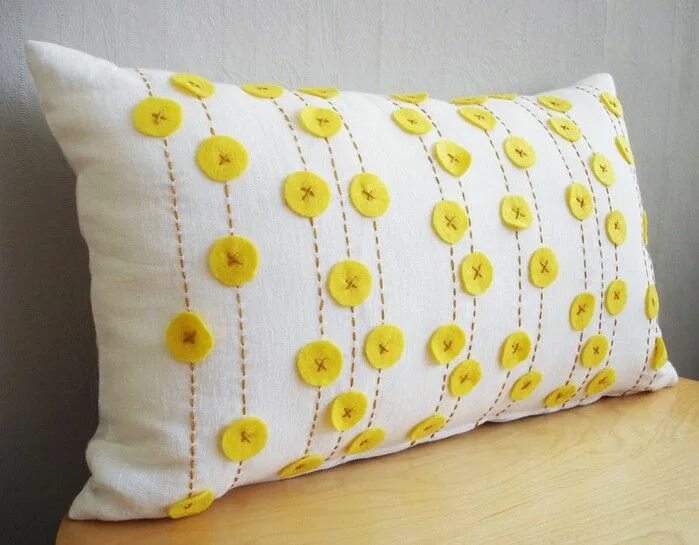 Подушка своими руками для декора Diy pillows, Linen pillows, Sewing pillows