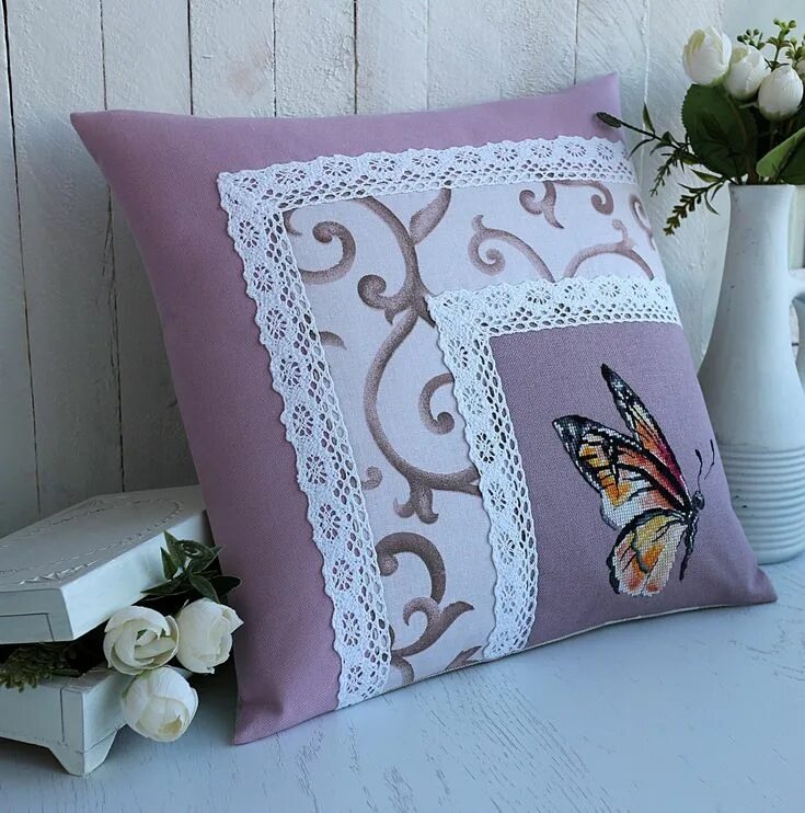 Подушка своими руками для декора Pin by Anna GÅowacka on Poduszki Pillows decorative diy, Pillow crafts, Diy pill