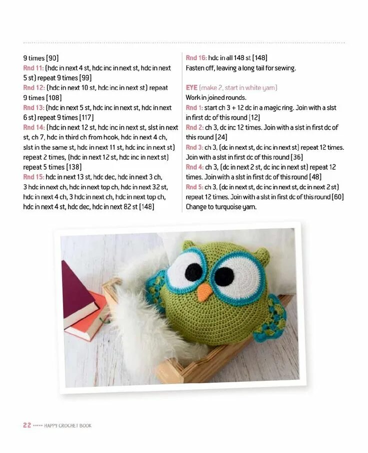 Подушки игрушки крючком со схемами Happy Crochet Book.. Обсуждение на LiveInternet - Российский Сервис Онлайн-Дневн