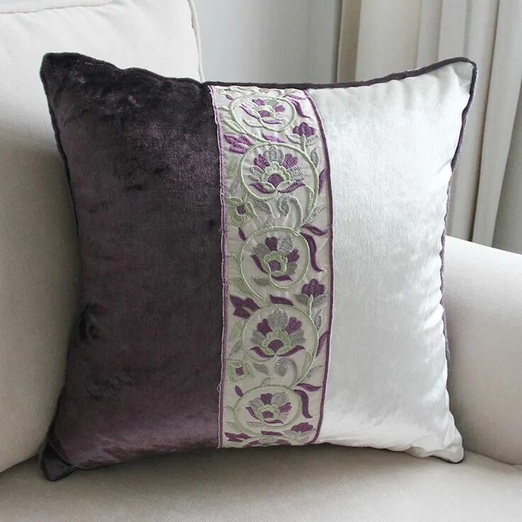 Подушки из ткани своими руками фото Pin on Уютности...) Sewing cushions, Creative pillows, Cushion cover designs