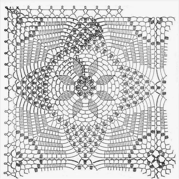 Подушки крючком просто и красиво схемы Pin su Gráficos Casa all'uncinetto, Coperte, Uncinetto