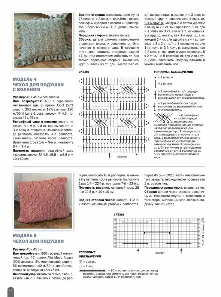 Подушки спицами с описанием и схемами proxy.imgsmail.ru (954 × 1280) Decor, 10 things, Shag rug