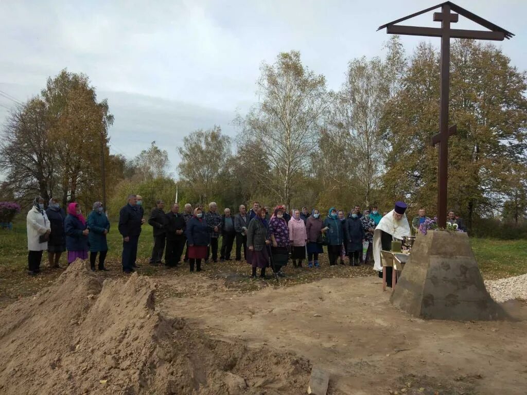 Подузово деревня жирятинского района фото В селе Кульнево Жирятинского района освящен Поклонный Крест