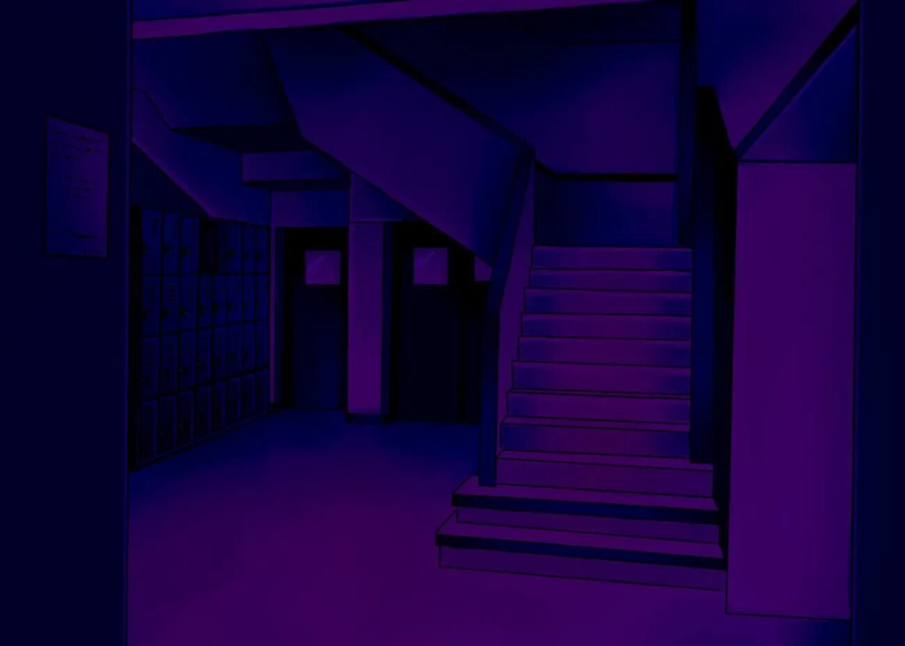 Подвал фото гача лайф с лестницей escalera de noche Cenário anime, Desenho de inspiração, Anime